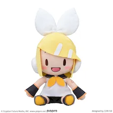 初音ミクシリーズ ふわぷち メガジャンボぬいぐるみ“鏡音リン