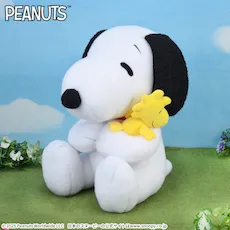 SNOOPY™　LLぬいぐるみ　なかよしハグ