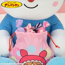 それいけ！アンパンマン　なかよし巾着ぬいぐるみLL“コキンちゃん”
