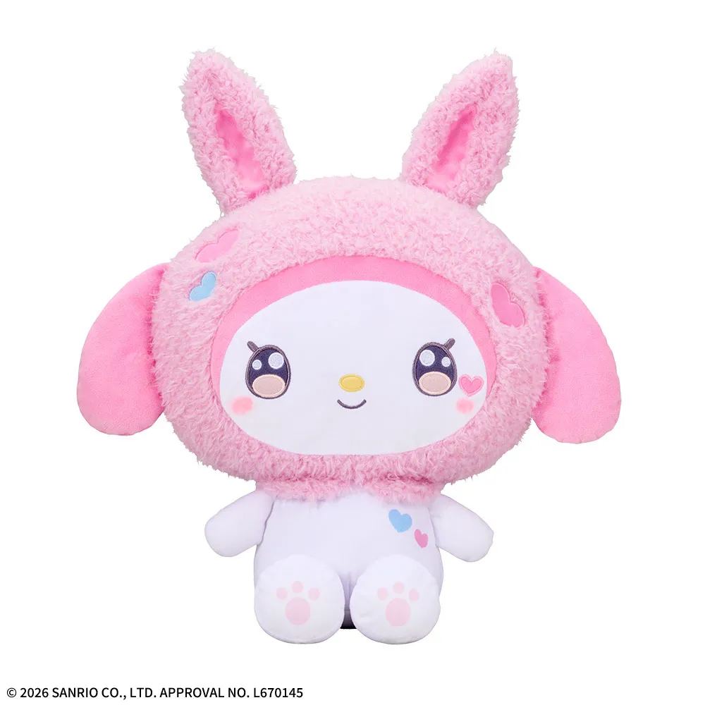 ゆるかわ サンリオキャラクターズ LLぬいぐるみ“マイメロディ” Patch