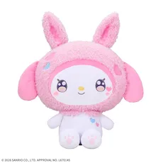 マイメロディぬいぐるみマスコット2マイメロラバークリップ20点セット ゆるかわ サンリオキャラクターズ LLぬいぐるみ“マイメロディ” Patch