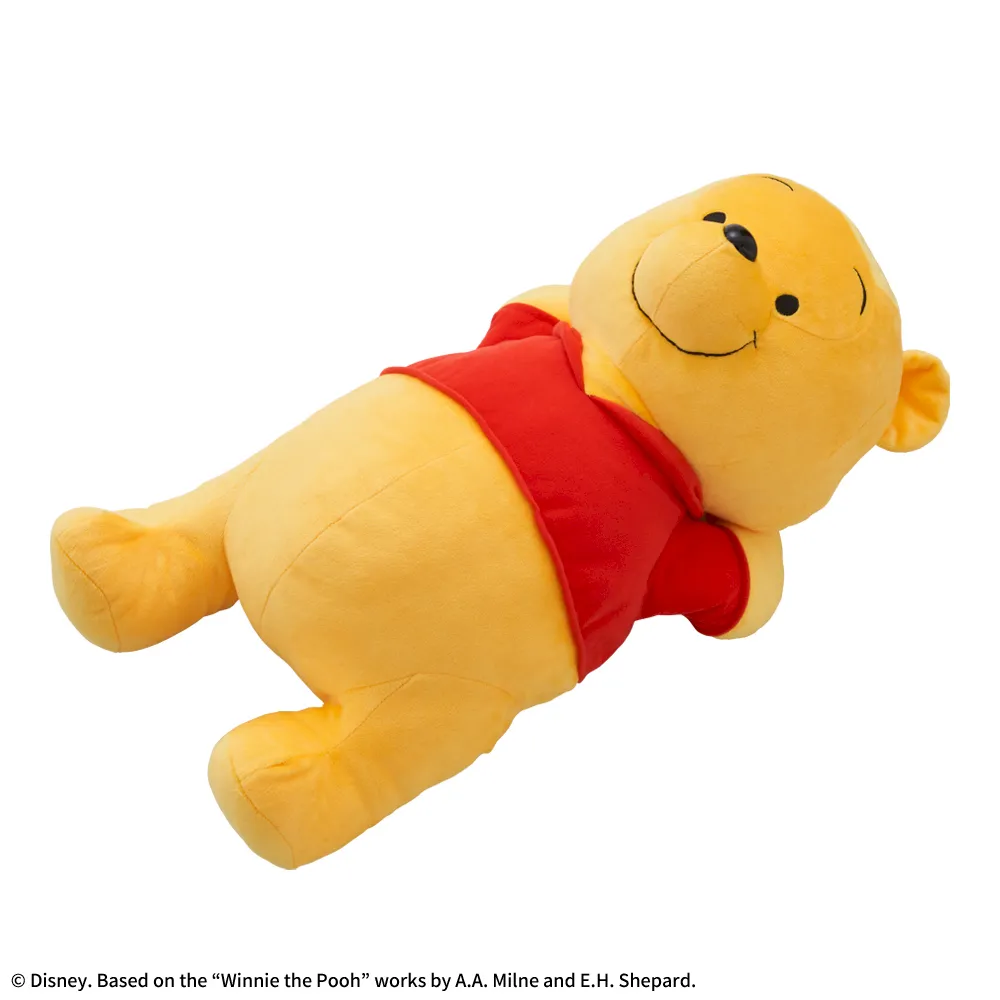 くまのプーさん スーパーラージぬいぐるみ 仰向けポーズ｜プライズ