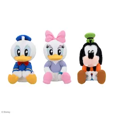 ドナルド&デイジー&グーフィー　うるりぃみぃ　ぬいぐるみ