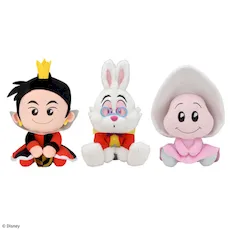 ハートの女王&白うさぎ&ヤングオイスター うるりぃみぃ ぬいぐるみ