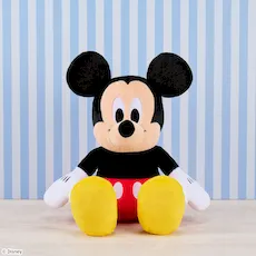 ミッキーマウス　グランデぬいぐるみ　おすわりVer.