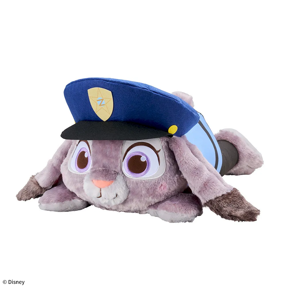 ズートピア　赤いほっぺ　寝そべり　スーパーラージキッズぬいぐるみ　“ジュディ・ホップス”