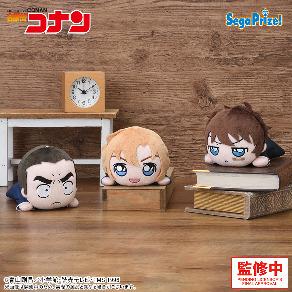 すやちびぃ　コナン　新一　平次　ぬいぐるみ　プライズ 新作プライズ】 TVアニメ『名探偵コナン』 “すやちびぃ” ミニ